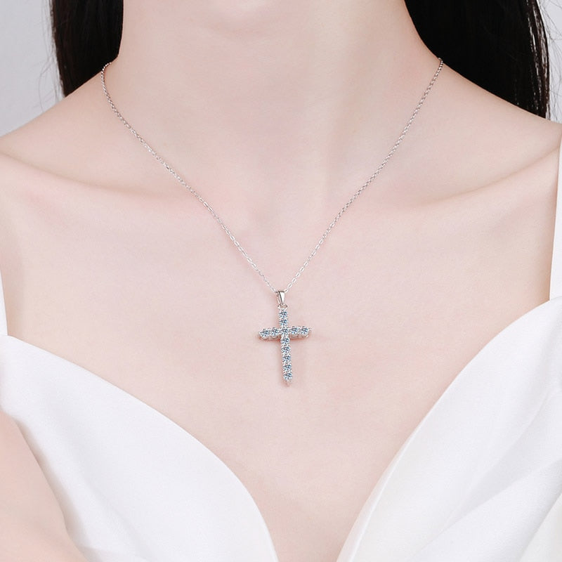 Sharps Moissanite Diamond Necklace