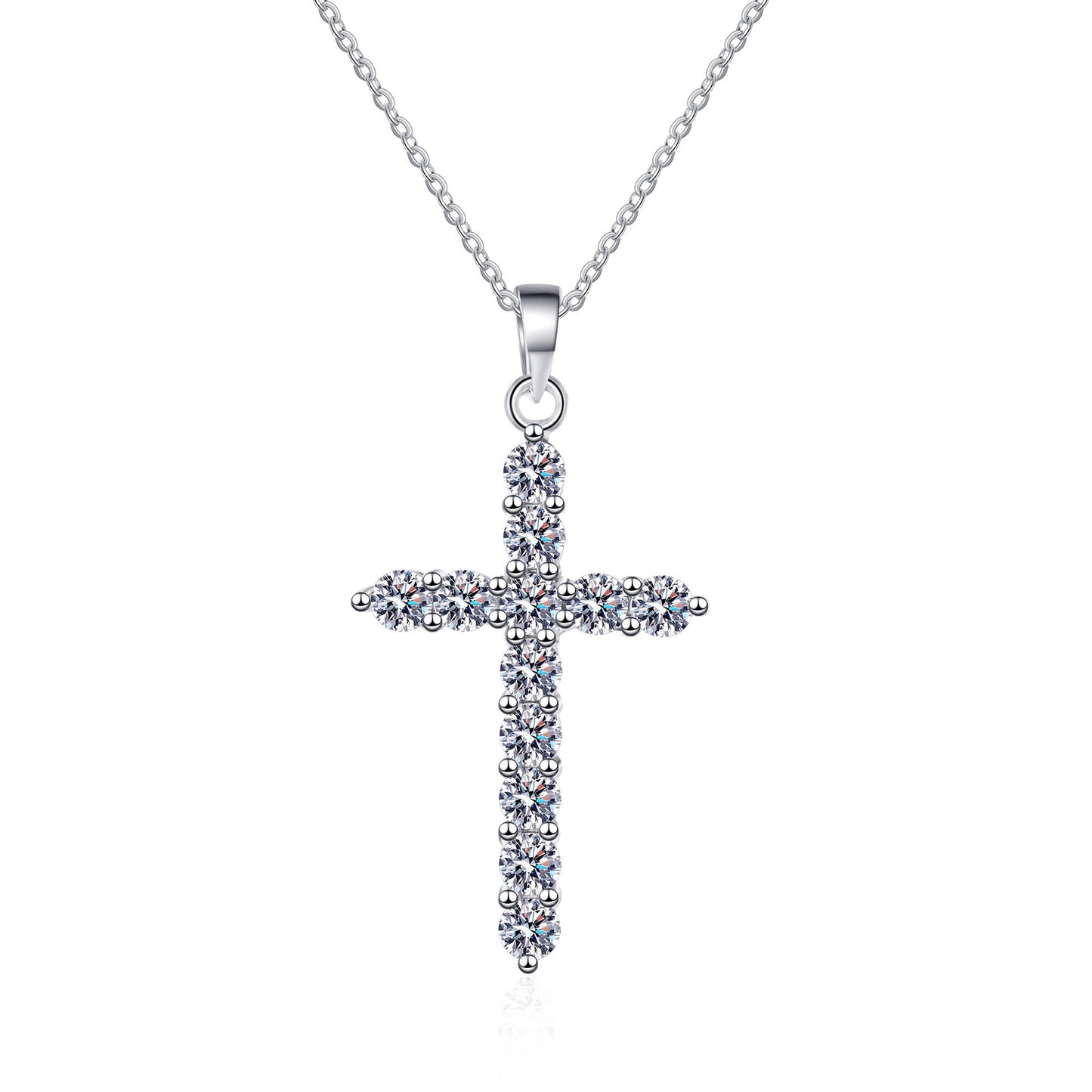 Sharps Moissanite Diamond Necklace